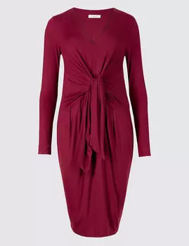 Платье-бодикон длины миди