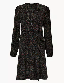 Платье-мини с принтом Ditsy