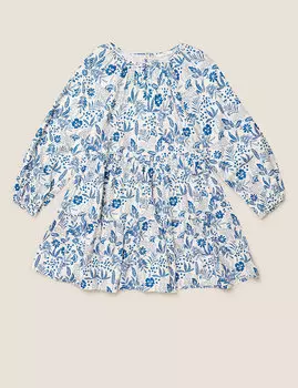 Платье с леопардовым принтом