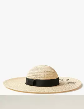 Пляжная шляпа с надписью На пляж