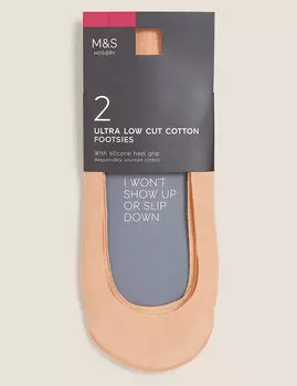 Подследники хлопковые низкие Freshfeet™ (2 шт)