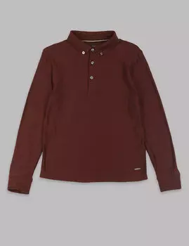 Поло из 100% хлопка (3-16 лет)