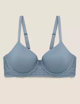 Превосходно мягкий кружевной контурный бюстгальтер