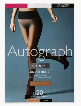 Прозрачные колготки с отделкой Ladder Resist