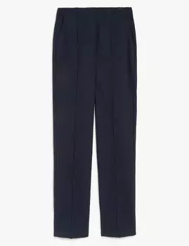 Прямые брюки из джерси