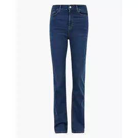 Расклешенные джинсы слим с высокой посадкой, Marks&amp;Spencer