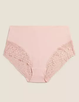 Роскошные кружевные трусы-брифы