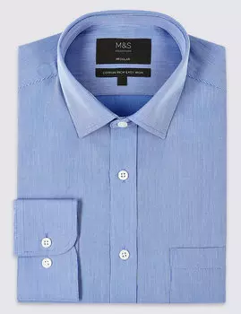 Рубашка из 100% хлопка классического кроя с карманом