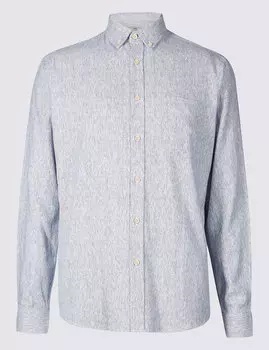 Рубашка из 100% хлопка с карманом