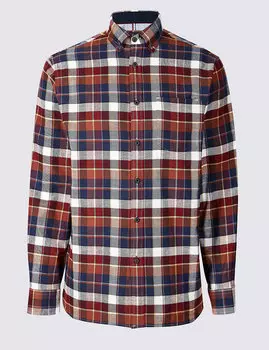 Рубашка из 100% хлопка с нагрудным карманом