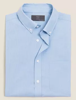 Рубашка из хлопка в полоску