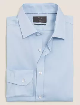 Рубашка из тонкого хлопкового твила