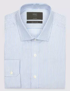 Рубашка классическая из 100% хлопка