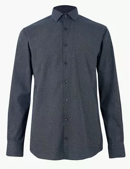 Рубашка мужская Easy Care с добавлением хлопка