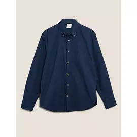 Рубашка Oxford стандартного кроя с отделкой Easy Iron , Marks&amp;Spencer