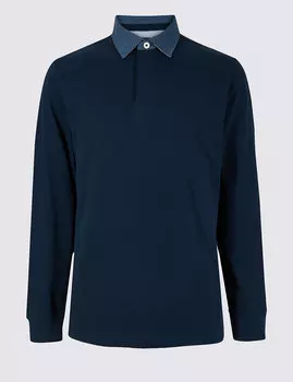 Рубашка поло из 100% хлопка