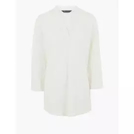 Рубашка-поповер с V-образным вырезом и длинными рукавами, Marks&amp;Spencer