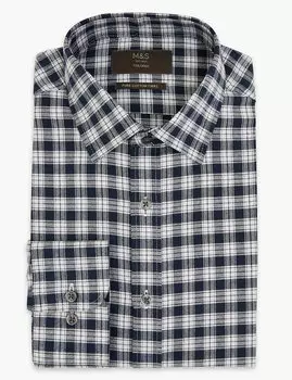 Рубашка с длинным рукавом Easy to iron в клетку