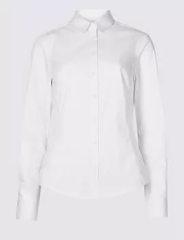 Рубашка с длинным рукавом классического кроя