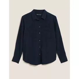 Рубашка свободного кроя с карманами, Marks&amp;Spencer