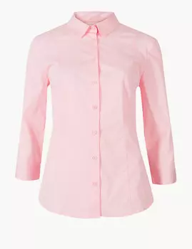 Рубашка женская с рукавом 3/4