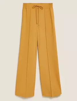 Широкие брюки с кулиской