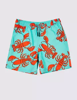 Шорты с принтом Лобстер UPF50+ для мальчика 3-16 лет