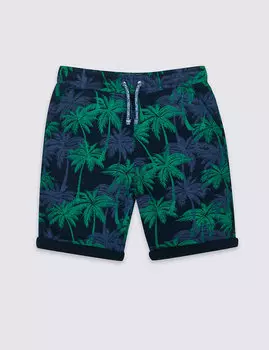 Шорты с тропическим принтом для мальчика