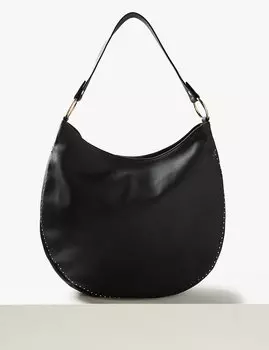 Сумка-хобо с отделкой