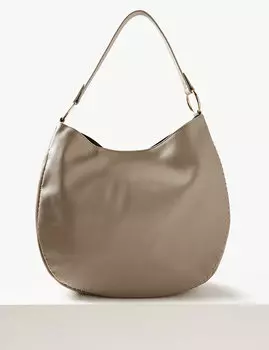 Сумка-хобо с отделкой