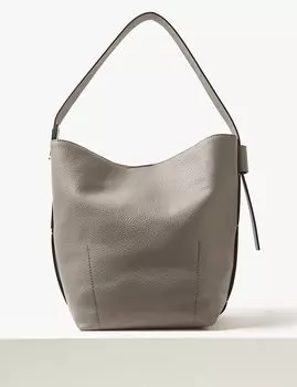 Сумка из искусственной кожи с металлической элементом