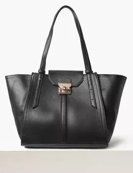 Сумка тоут из искусственной кожи с двумя ручками