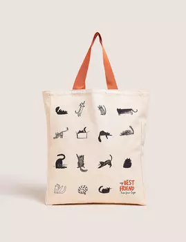 Сумка-тоут с изображением кошек Battersea