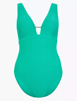 Текстурированный купальник планж с технологией Secret Slimming™