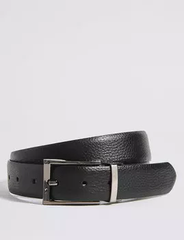 Текстурированный ремень покрыт натуральной кожей