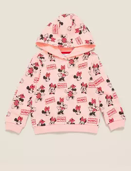 Толстовка из хлопка с принтом Disney Minnie Mouse™