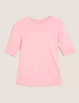 Топ с высокой горловиной