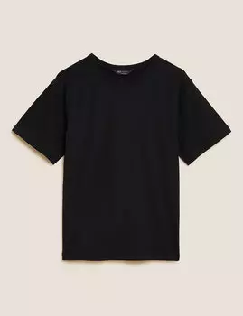 Топ с завышенной горловиной и длинным рукавом