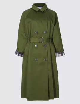 Тренч из 100% чистого хлопка с технологией Stormwear™