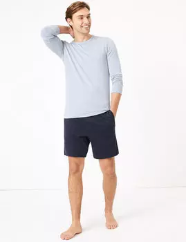 Трикотажные пижамные шорты (2 пары)