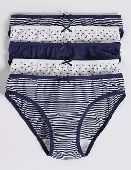 Трусы-бикини, набор 5 пар