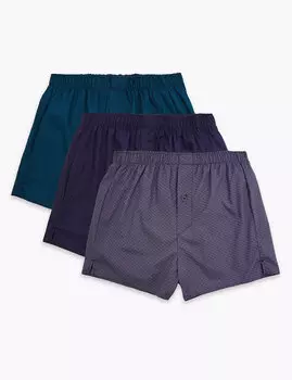 Трусы-боксеры хлопковые (3 шт)