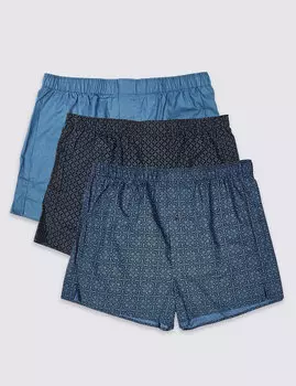 Трусы-боксеры из 100% хлопка (набор 3 пары)