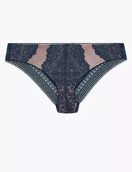 Трусы-бразилиана с кружевной отделкой Mia