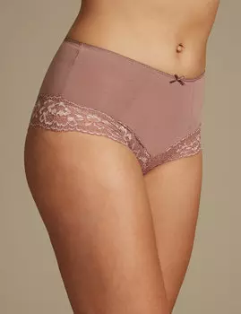 Трусы-бразилиана с кружевом Louisa (2 шт)