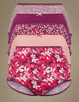 Трусы-брифы хлопковые (5 штук)