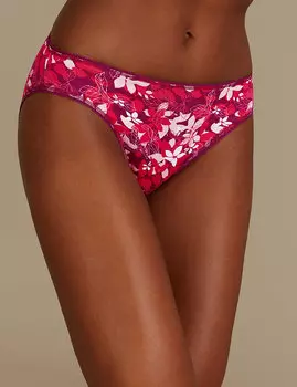 Трусы-хайлег хлопковые в ассортименте 5 шт