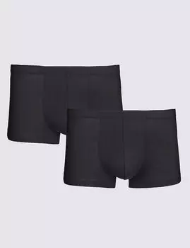 Трусы-хипсы из эластичного хлопка (2 пары)