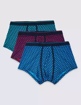 Трусы-хипсы с технологией Cool &amp; Fresh™ из натурального хлопка с добавлением эластичного волокна (набор 3 пары)