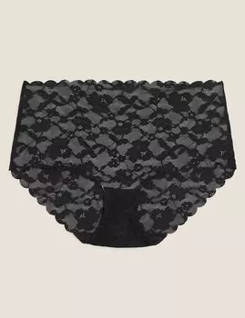 Трусы-миди с кружевом Freecut
